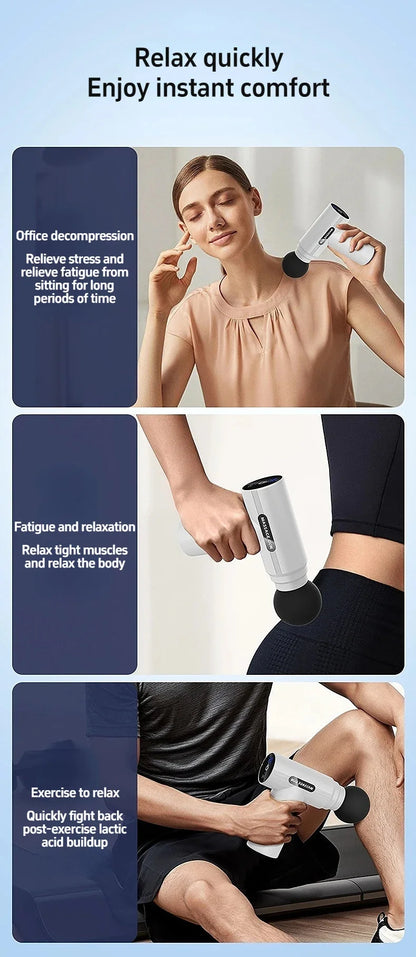 USB Mini Massage Gun Fascia Machine