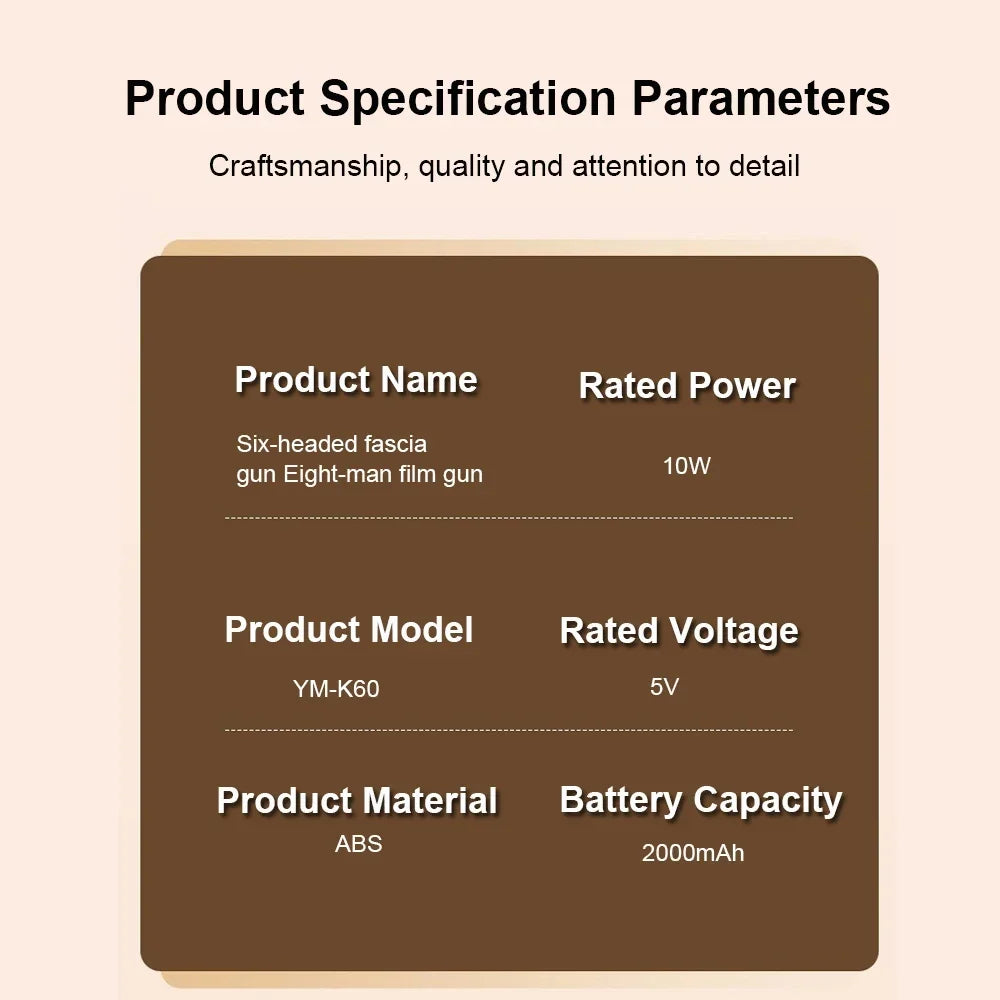 Fascia Gun Muscle Massager Gun